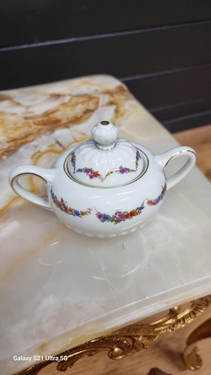 Сахарница винтажная Bohemia