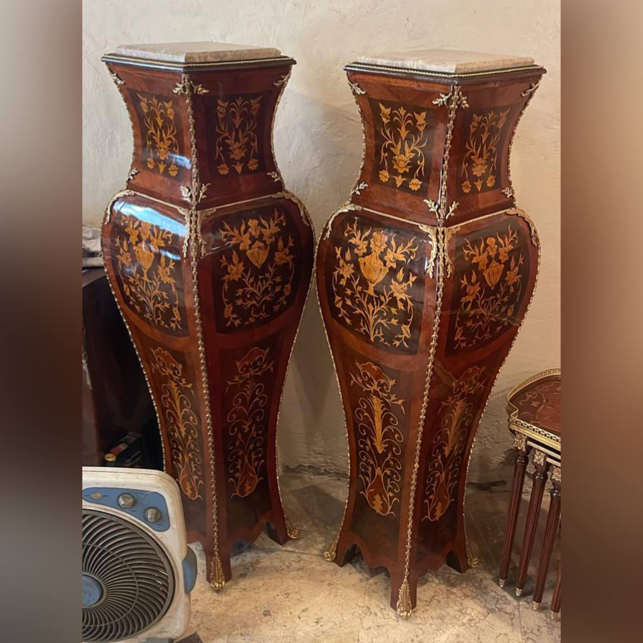 Постамент/подставка/колонна в стиле Людовика XIV 2 штуки