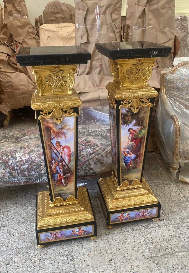 Постамент/подставка/колонна в стиле Людовика XV 2 штуки