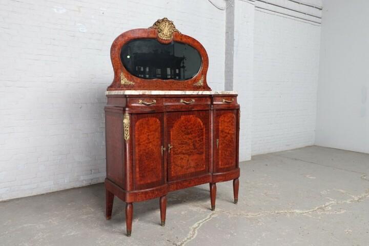 Комод с зеркалом в стиле Людовика XVI