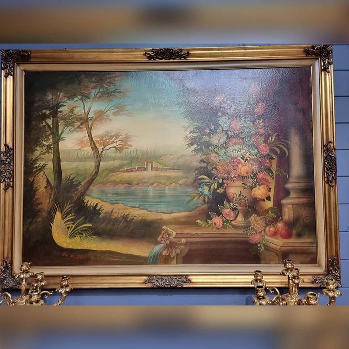 Картина винтажная