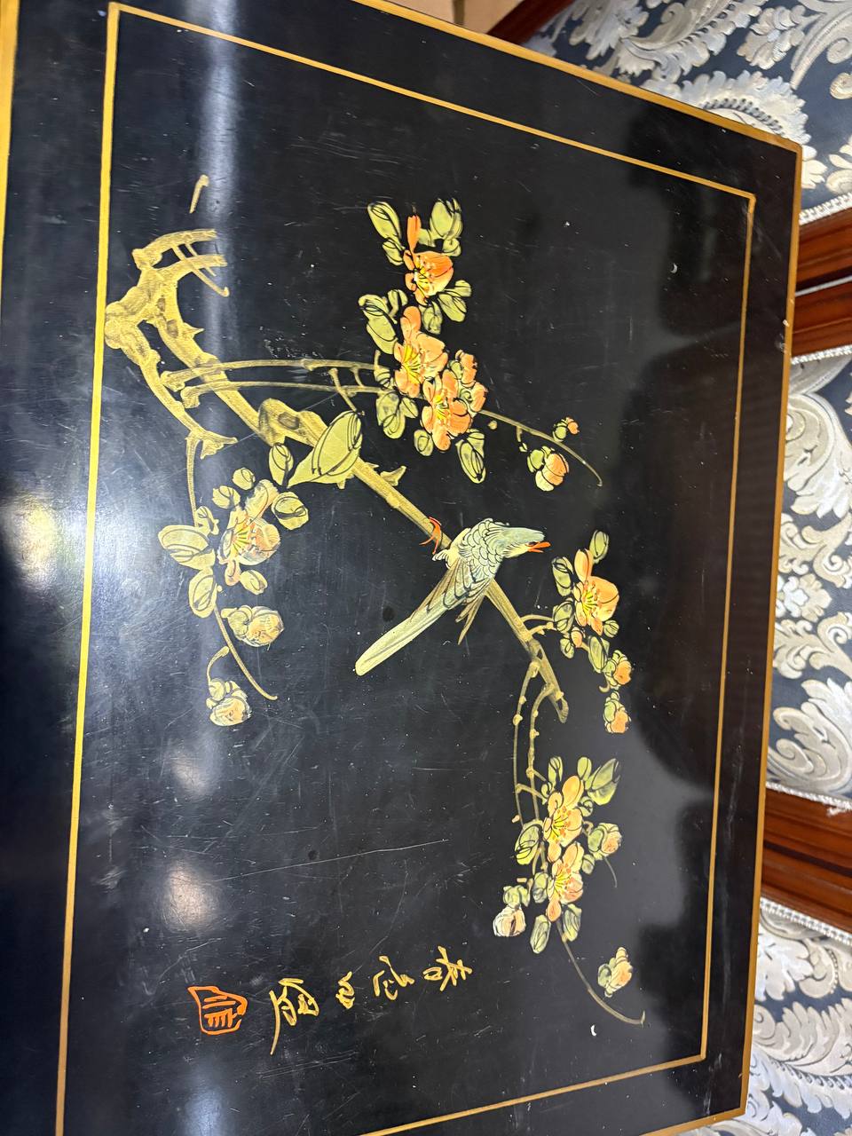 Шкаф в стиле шинуазри