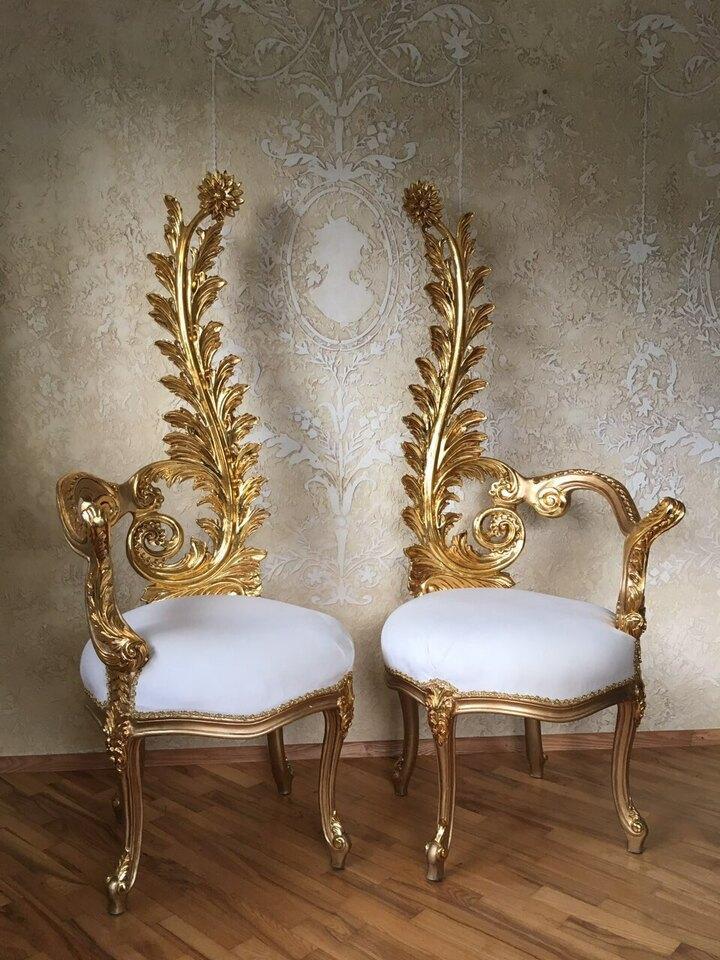 Кресло будуарное 2 штуки