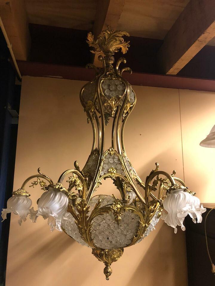 Люстра винтажная