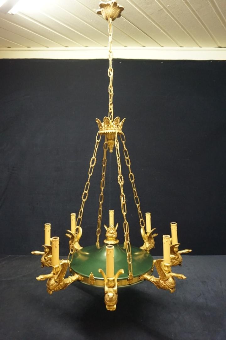 Люстра винтажная в стиле ампир