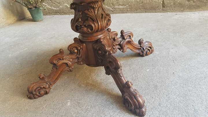 Стол обеденный с маркетри