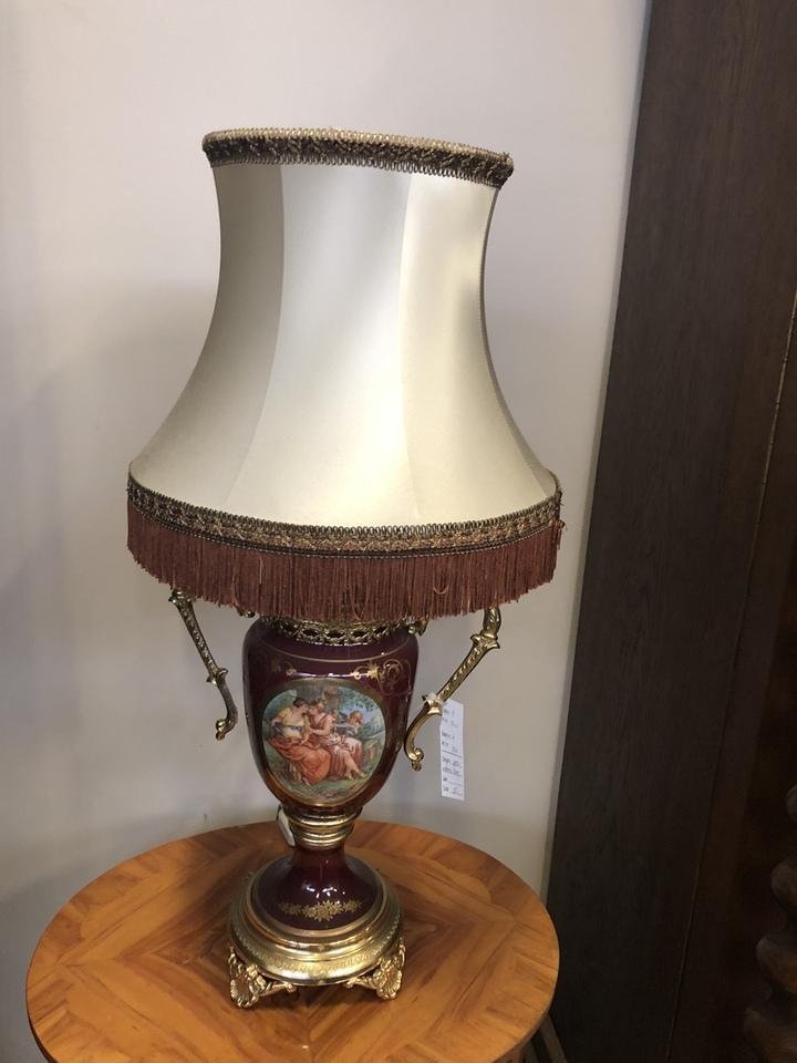 Лампа настольная винтажная