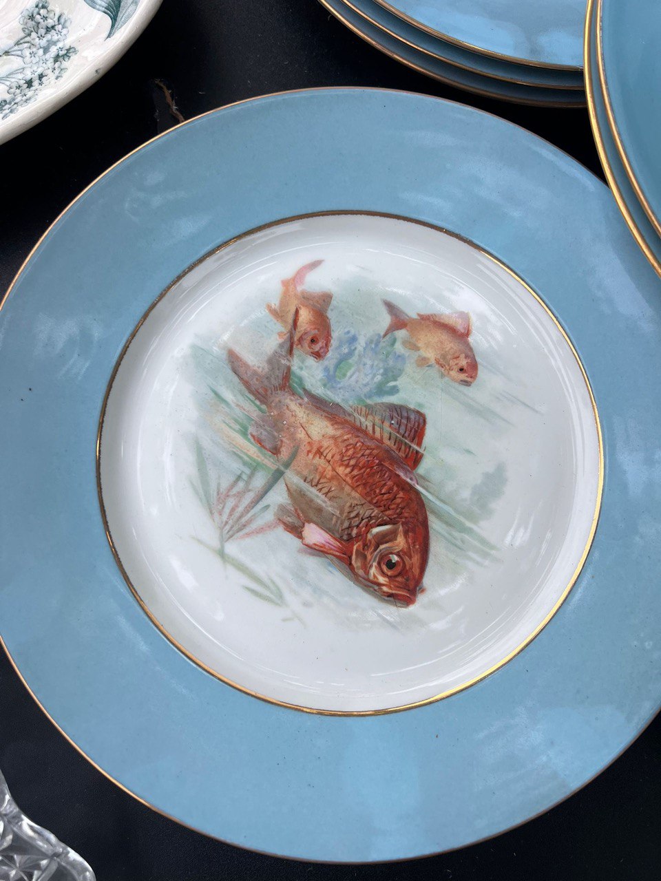 Сервиз столовый для рыбы Limoges