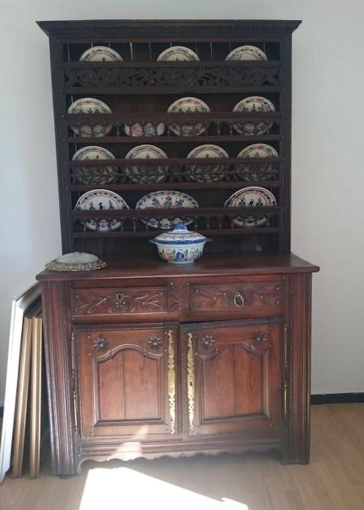 Буфет открытый в стиле прованс