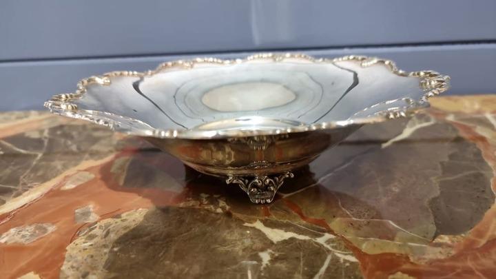 Ваза/фруктовница/Чаша/Тарелка серебренная