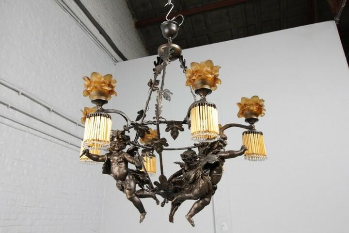 Люстра винтажная