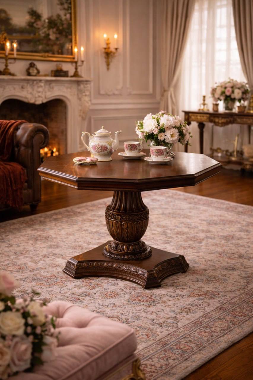 Стол в стиле ренессанс