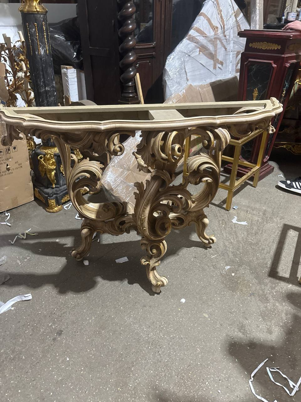 Подстолье/Основание Консоли в стиле барокко