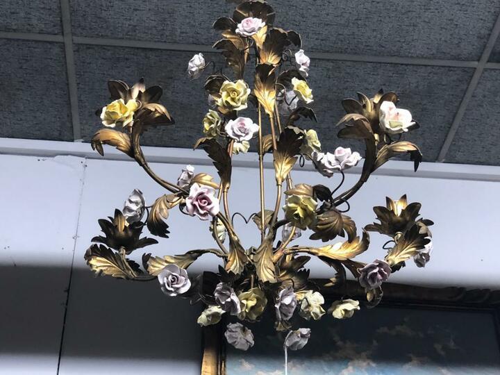 Люстра винтажная