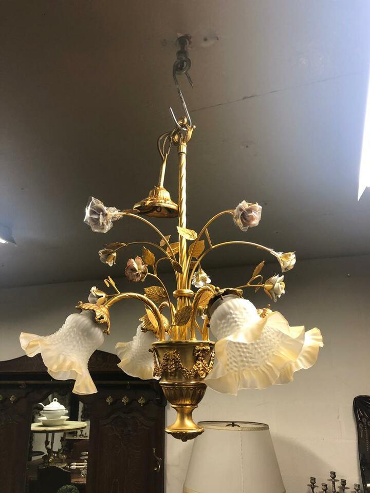 Люстра винтажная