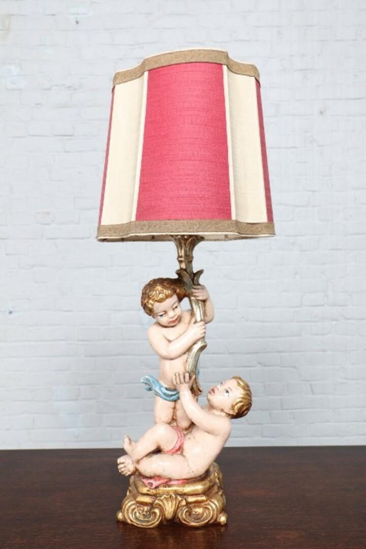 Лампа настольная винтажная