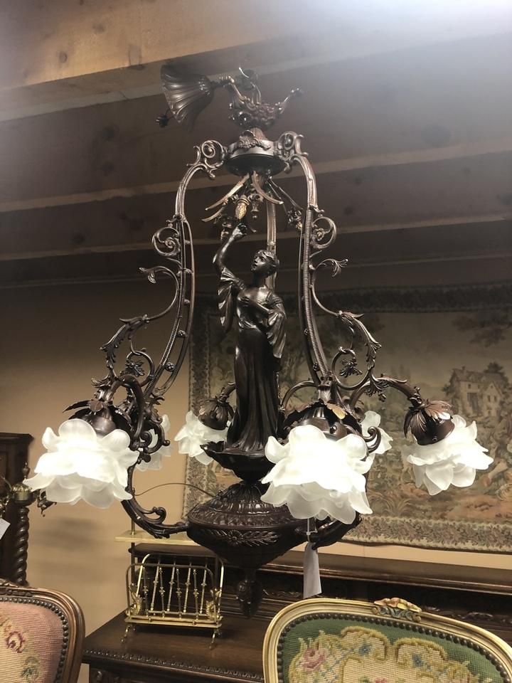 Люстра винтажная