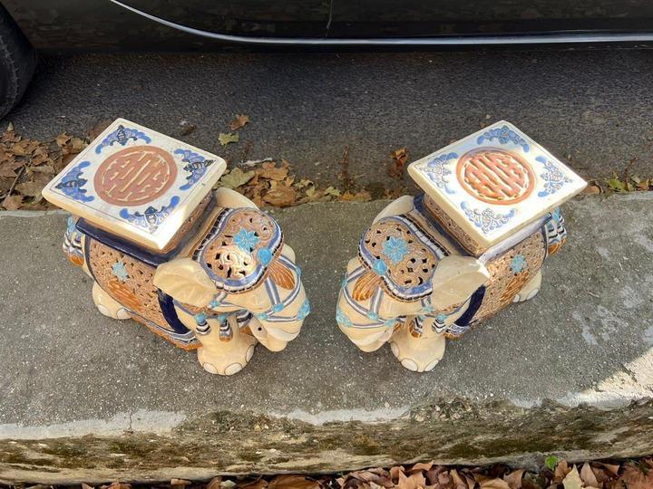 Подставка/Скульптура/фигура Слон 2 штуки