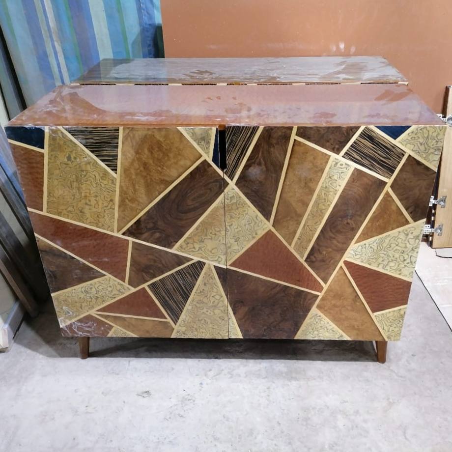 Комод/Тумба с геометрическим рисунком