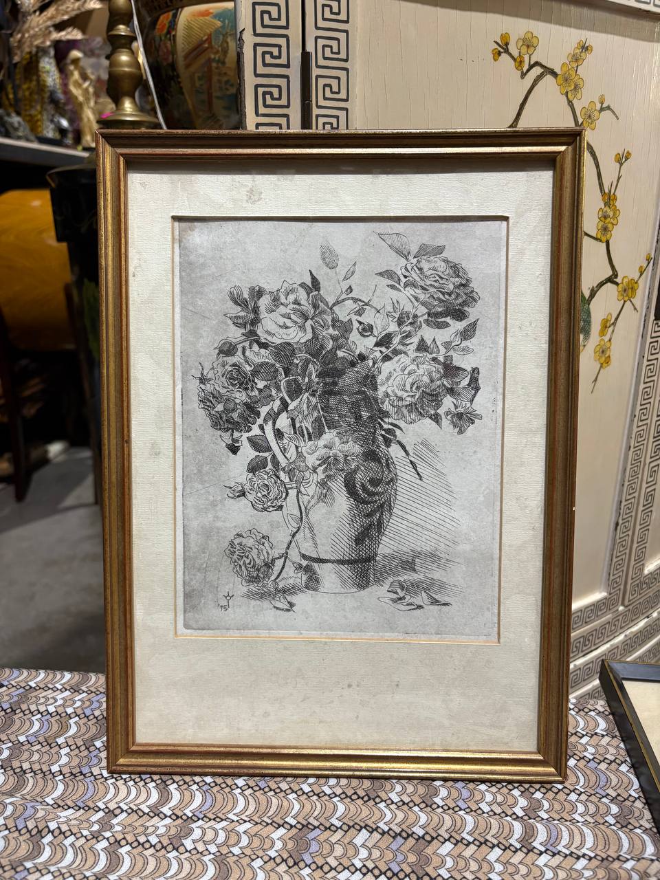 Картина/Гравюра винтажная