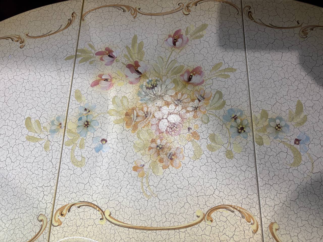 Трюмо/Стол дамский с зеркалом в стиле венецианского барокко