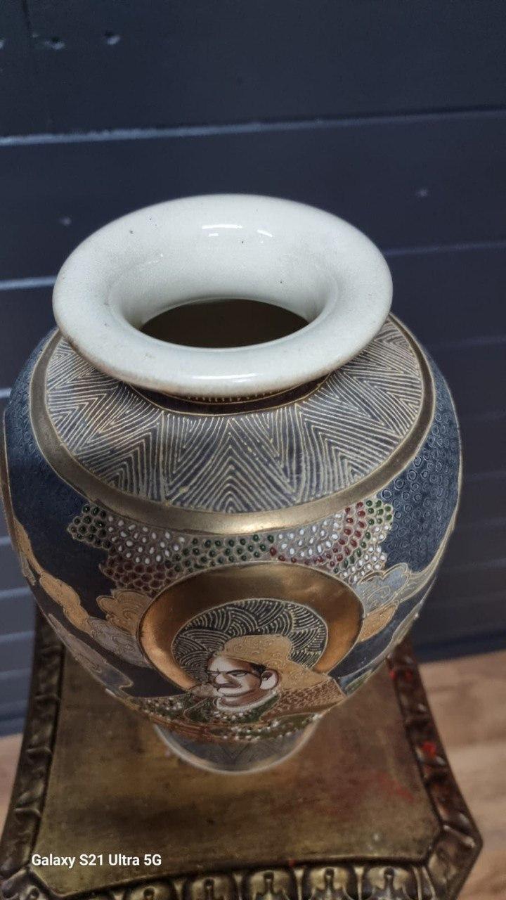 Ваза Сацума в восточном стиле