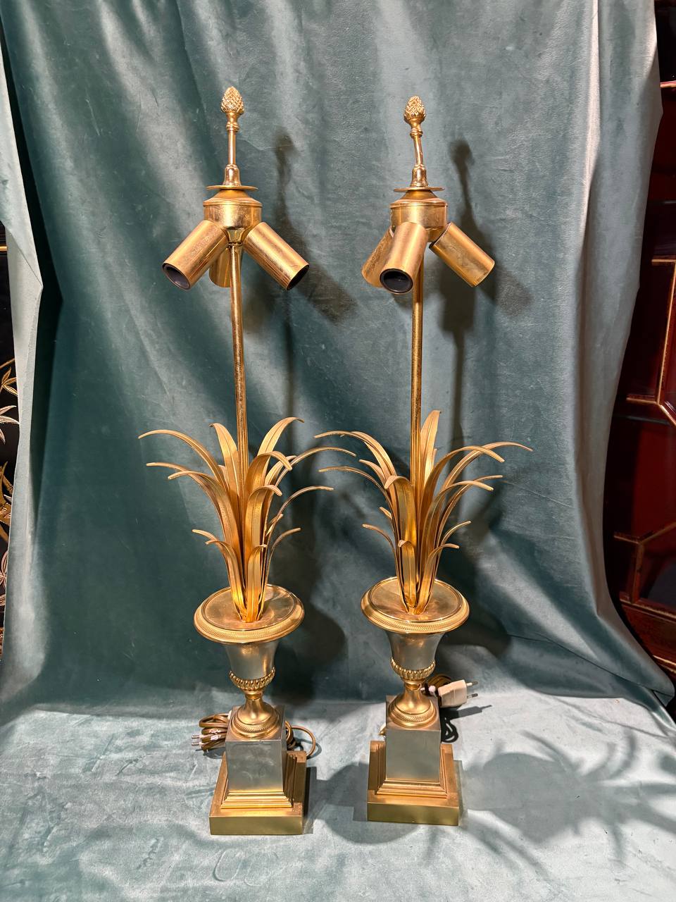 Лампа настольная винтажная 2 штуки