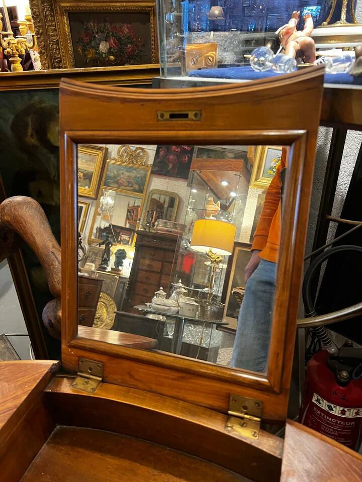 Стол письменный/дамский с зеркалом в стиле Людовика XV