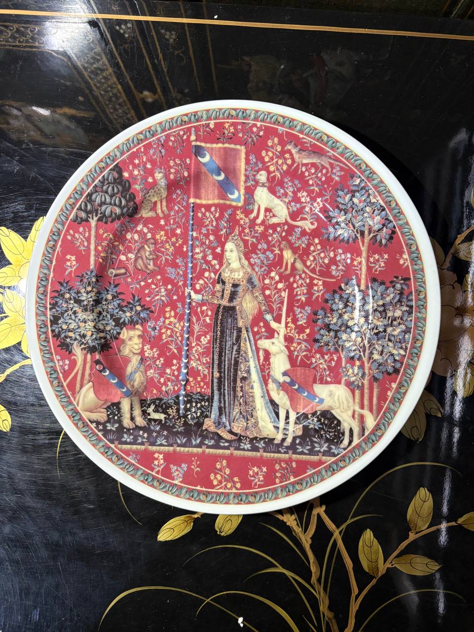 Тарелка декоративная винтажная 2 штуки Limoges