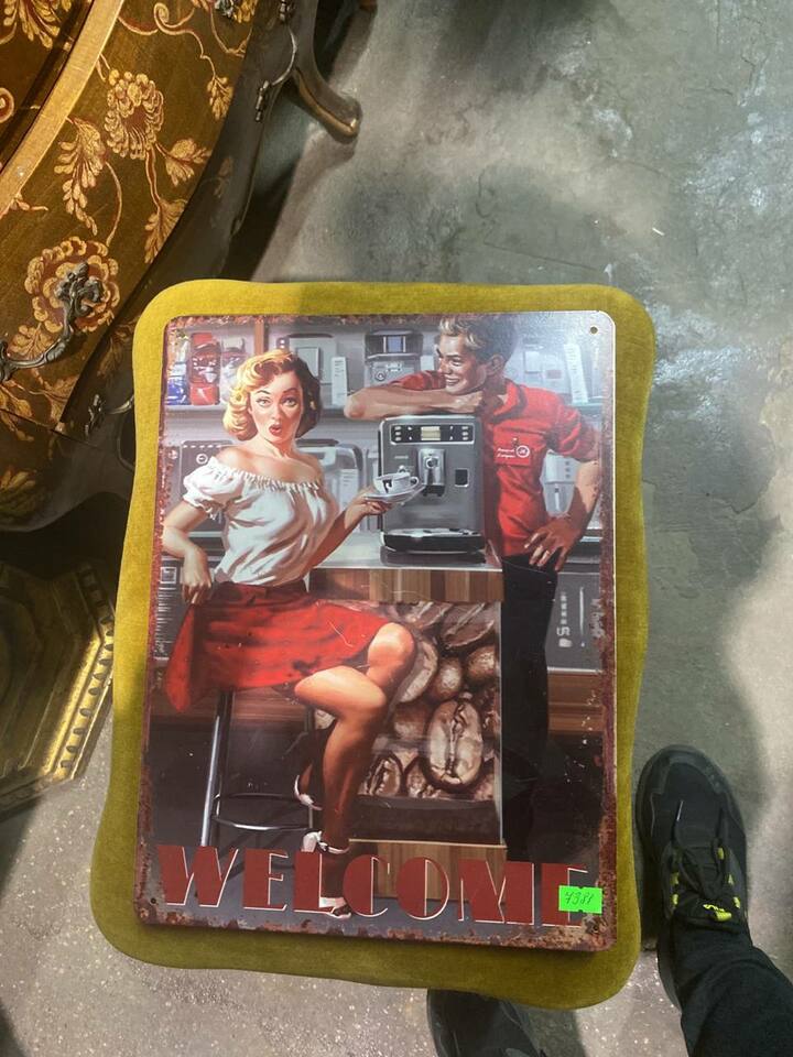 Вывеска/Табличка винтажная 9 штук