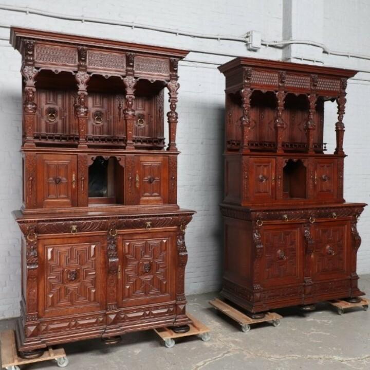 Буфет 2 штуки в стиле ренессанс