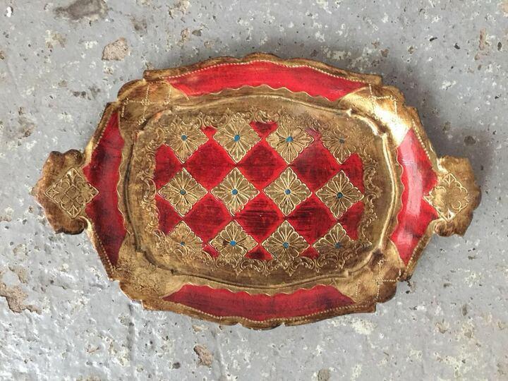 Поднос винтажный