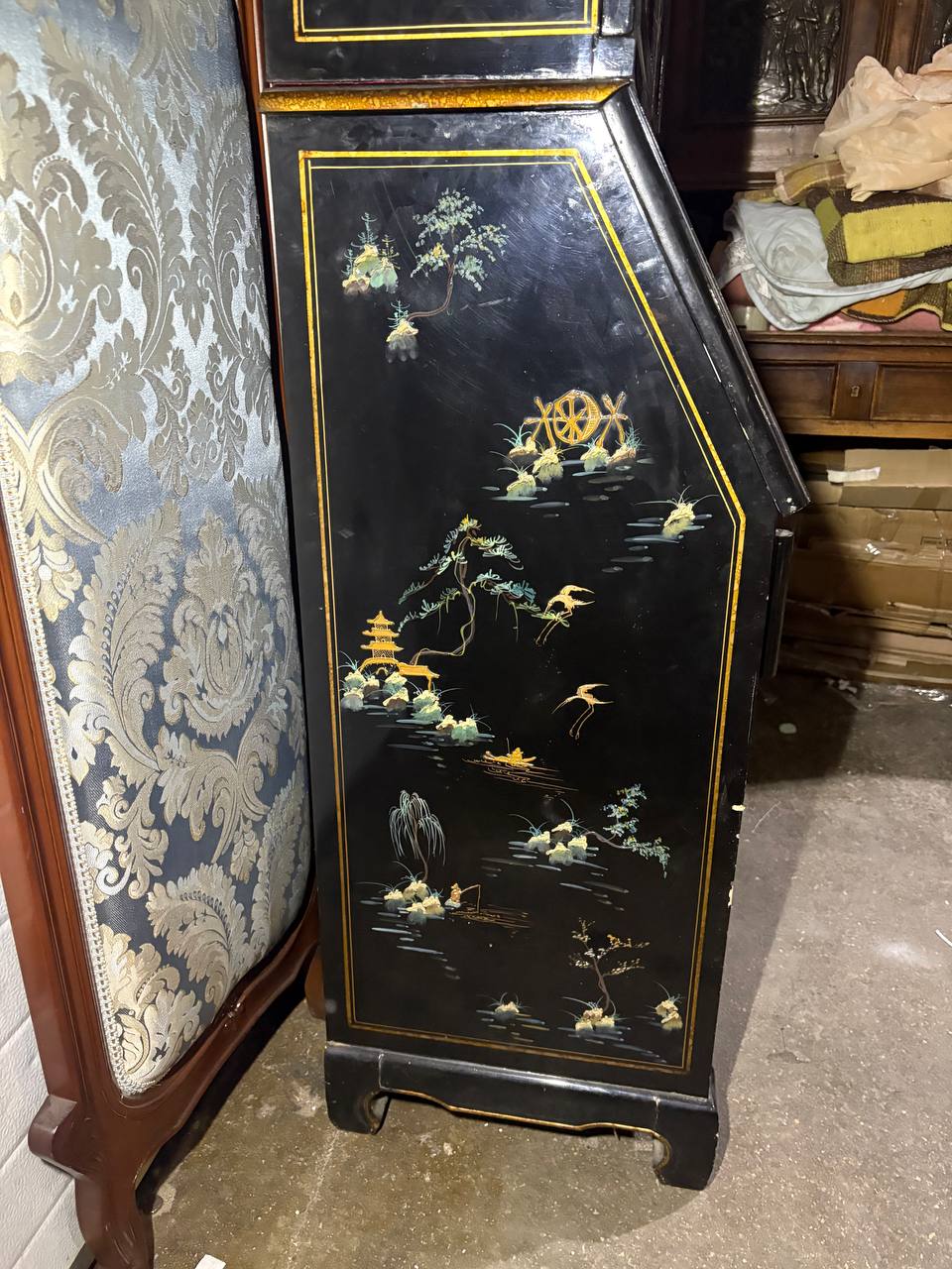 Шкаф/Бюро в стиле шинуазри