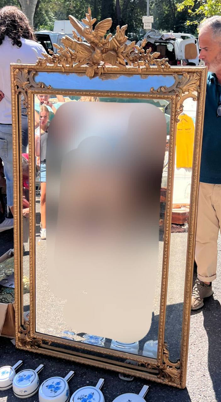 Зеркало настенное в стиле Людовика XVI