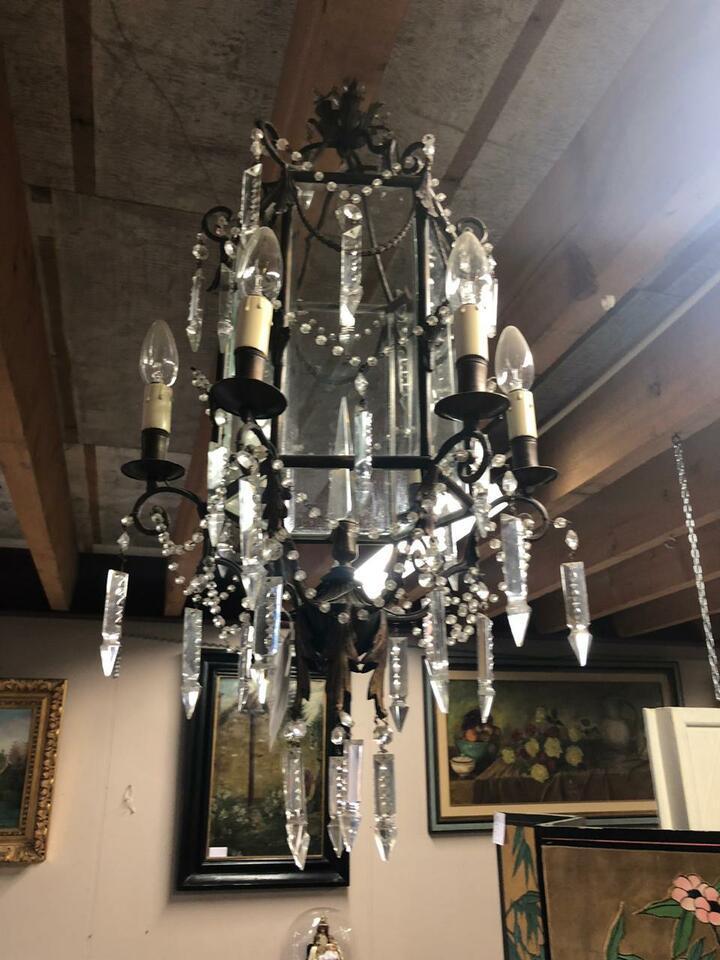 Люстра винтажная