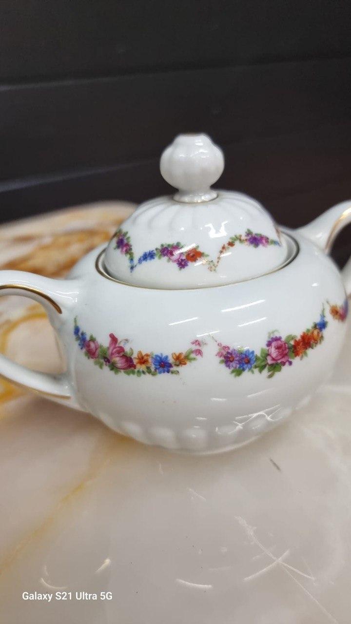 Сахарница винтажная Bohemia