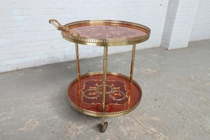 Столик сервировочный с маркетри