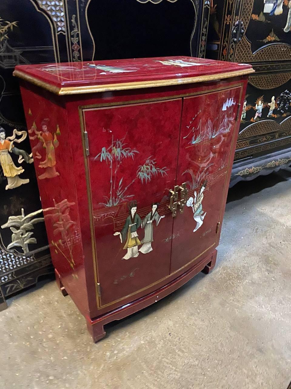 Комод/тумба в стиле шинуазри