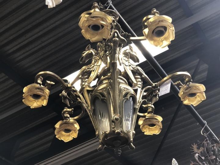 Люстра винтажная