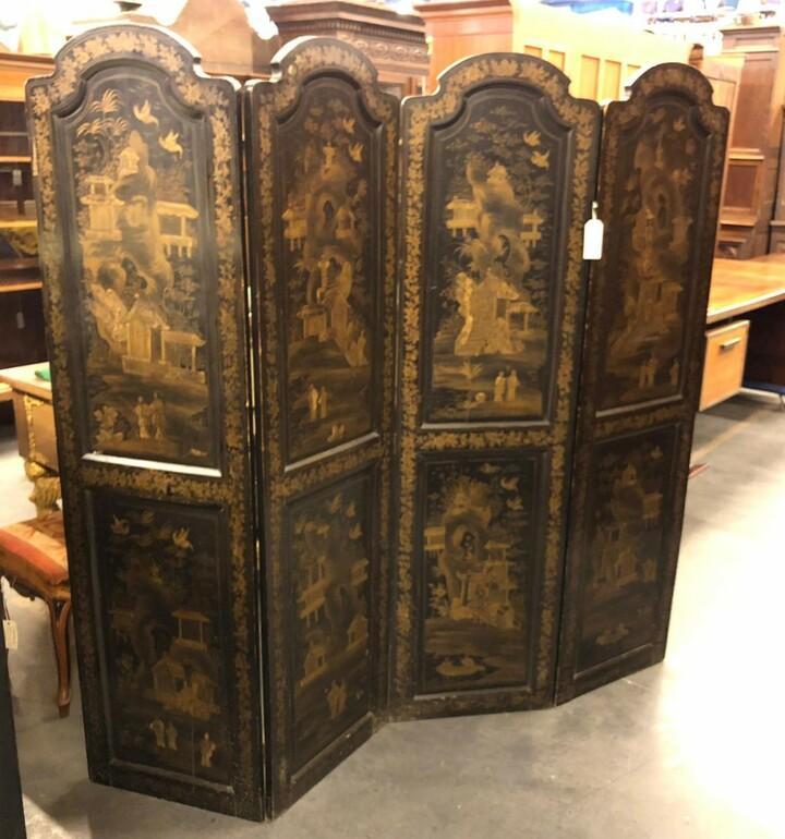 Ширма в восточном стиле