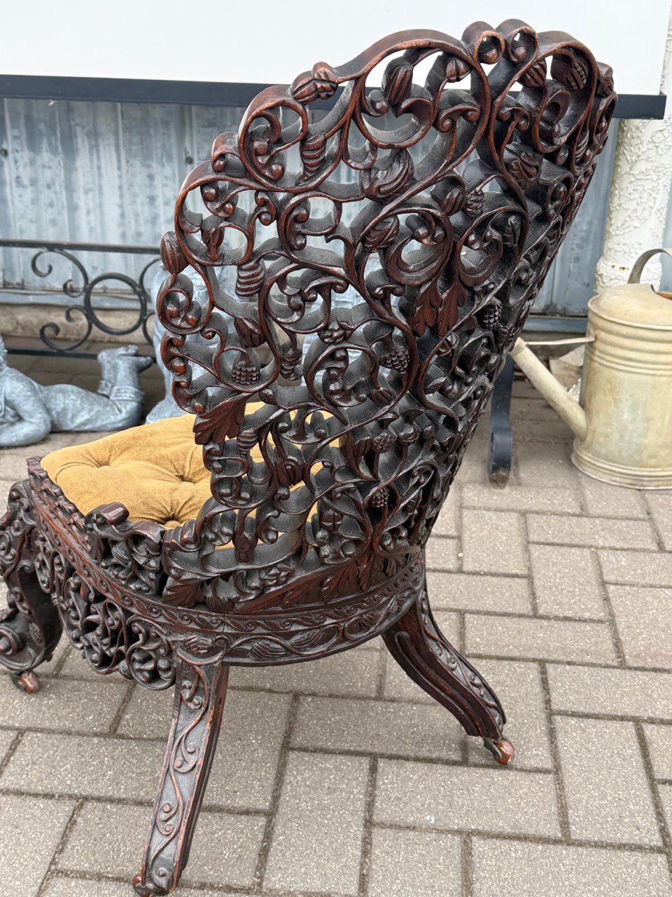 Кресло/Стул в англо-индийском стиле