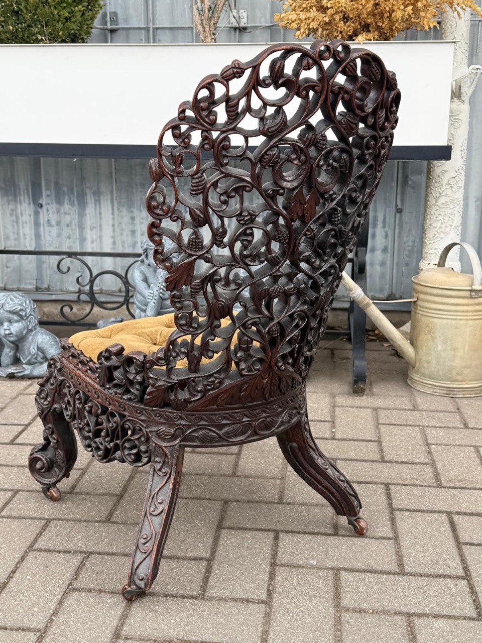 Кресло/Стул в англо-индийском стиле