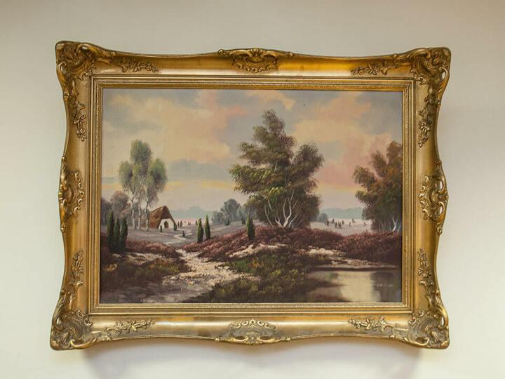 Картина винтажная