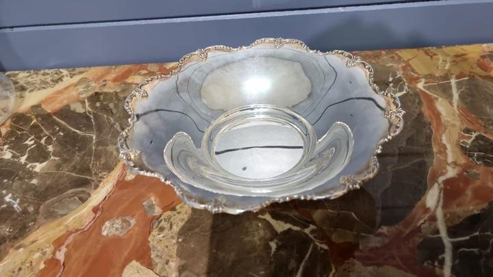 Ваза/фруктовница/Чаша/Тарелка серебренная