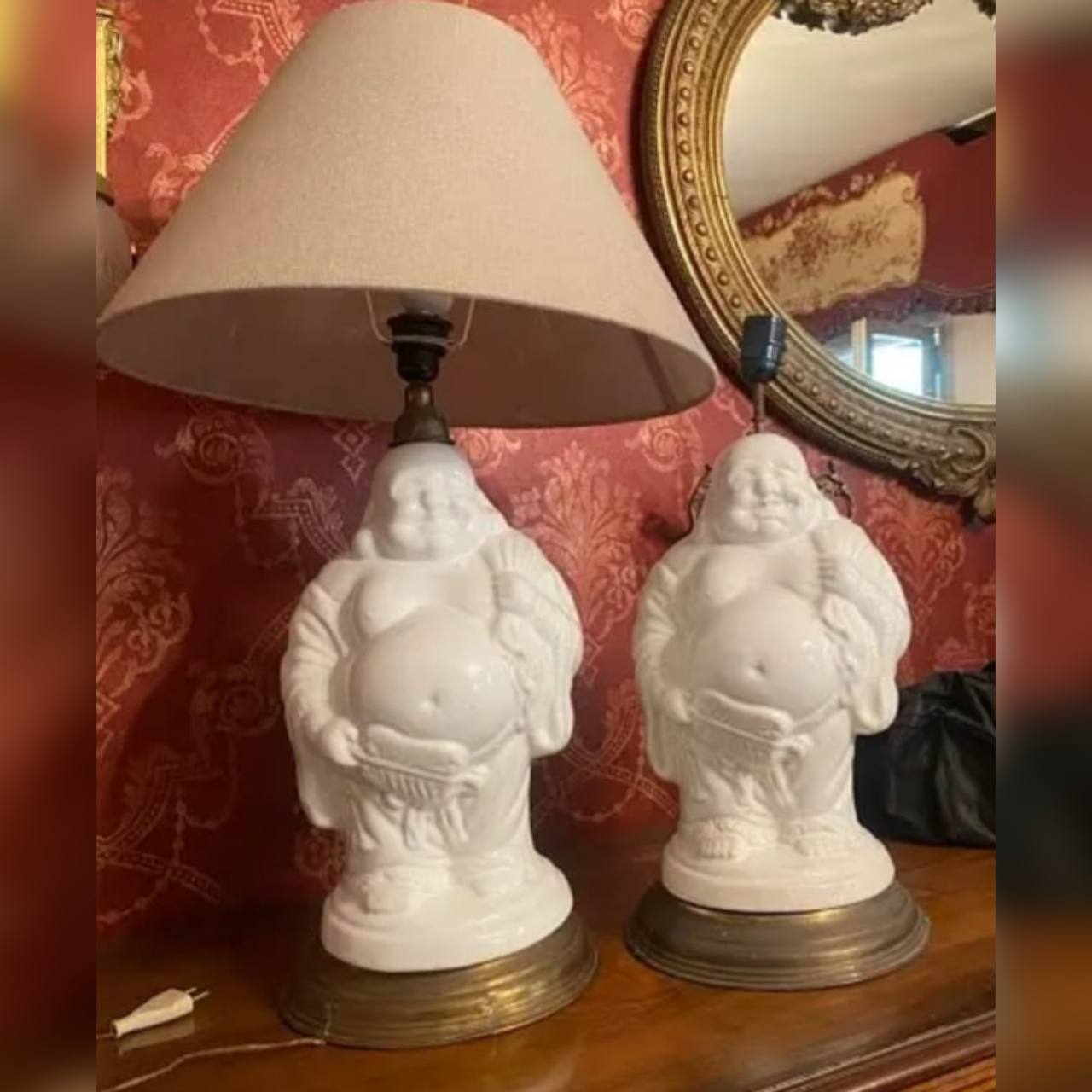 Лампа настольная в восточном стиле 2 штуки