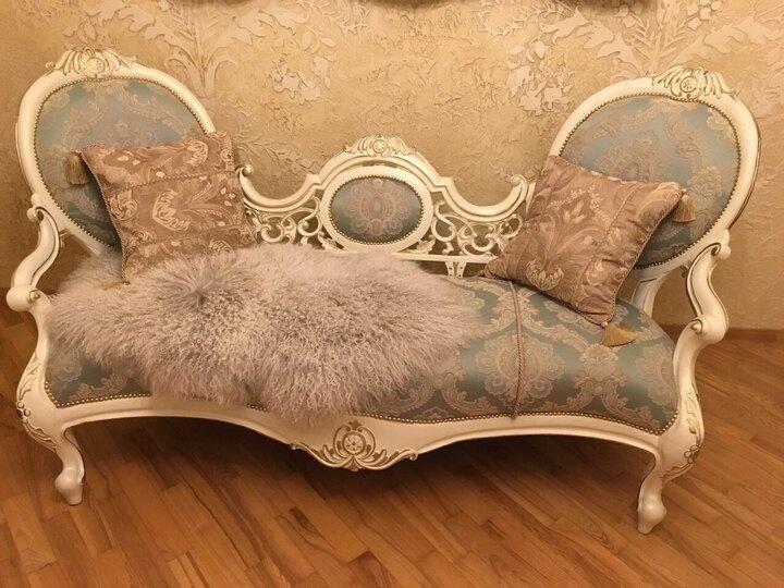 Диван/софа/козетка в стиле Людовика XV