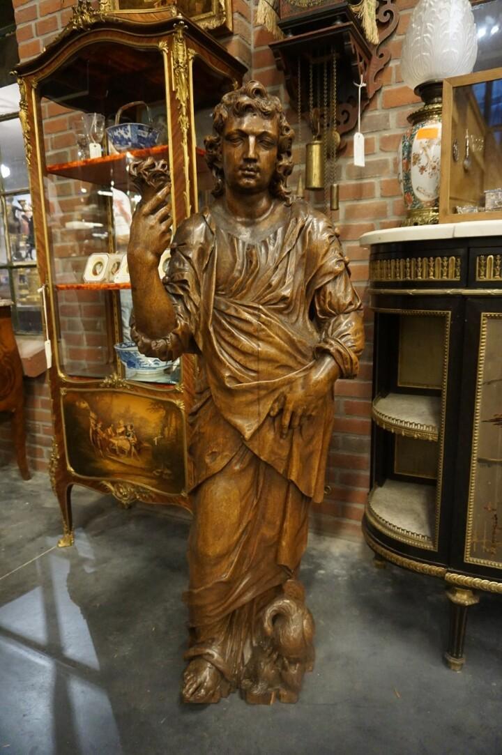 Скульптура/статуя деревянная