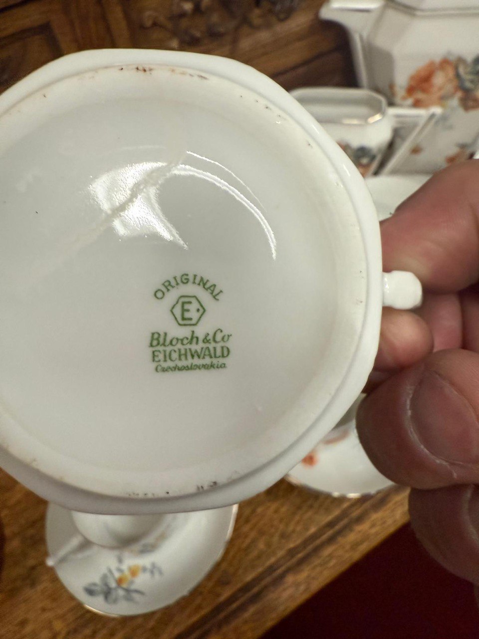 Сервиз чайный/кофейный винтажный на 11 персон