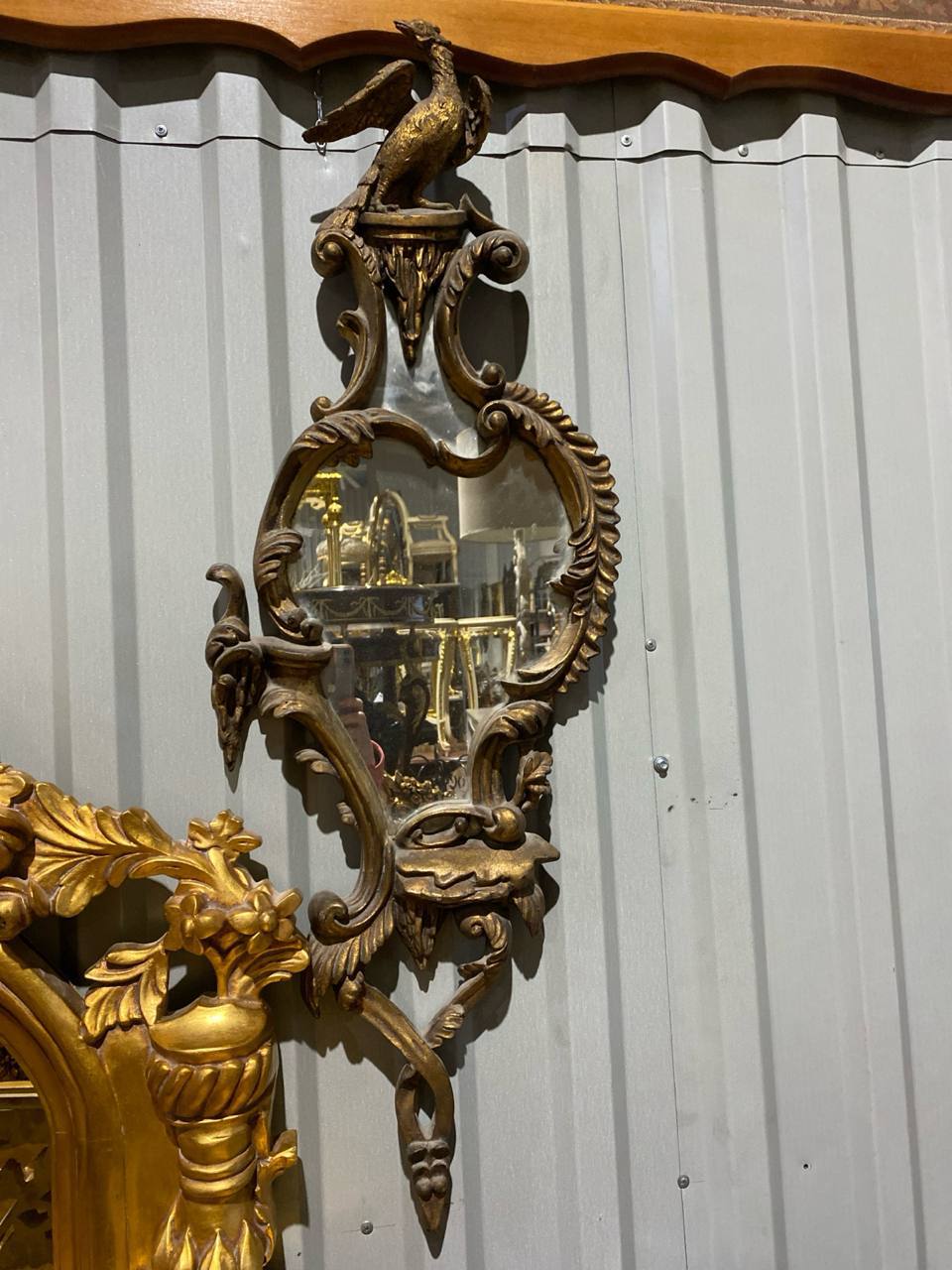 Зеркало настенное в стиле ампир 2 штуки