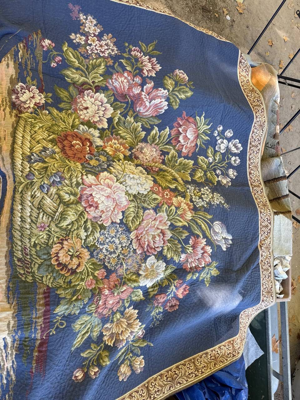 Гобелен винтажный Цветы